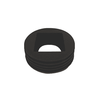 Floplast 110Mm Rainwater Waste Adaptor Rubber D96