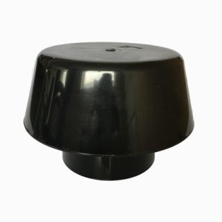 Black Soil Vent Cowl 110mm