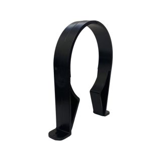 Black Soil Pipe Clip 110mm
