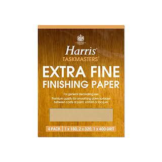 Harris Assorted Sanding Sheets 4 Pack
