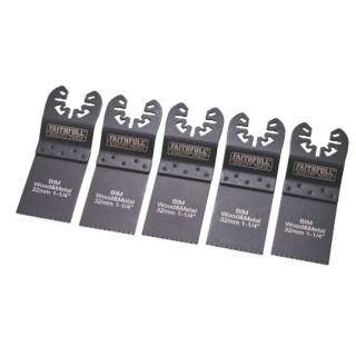 Faithfull 5 Piece Multi-Tool Blade Set