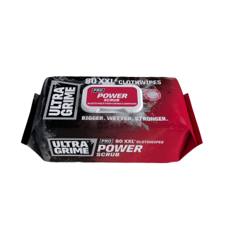 Ultra Grime Power Scrub Wipes (80)