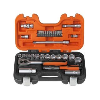 Bahco 3/8in Drive Socket Set (34 Piece)