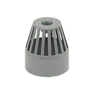 Anthracite Grey Soil Vent Cage 110mm