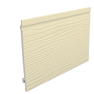 170mm Fortex Weatherboard Cladding - Pale Gold