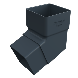 Freeflow Square 112' Offset Bend - Anthracite Grey