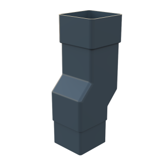 Freeflow Square Mini offset - Anthracite Grey
