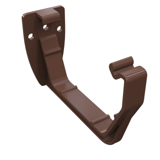 Freeflow Square Gutter Bracket - Leather Brown