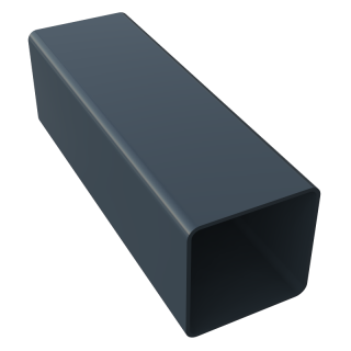 Freeflow Square Pipe 2.75 metre -Anthracite Grey