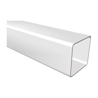 Freeflow Square Pipe 5.5 metre - White