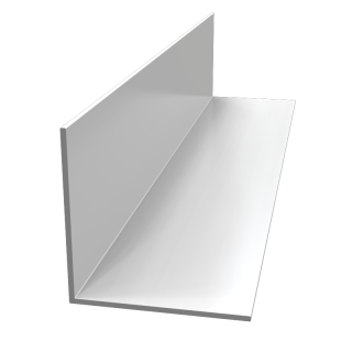 80 x 80mm 90 Deg. Rigid-Angle - White