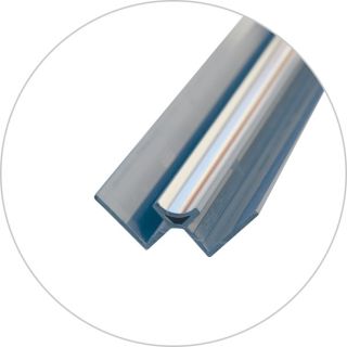 Geopanel PVC 10.5mm Internal Corner Silver