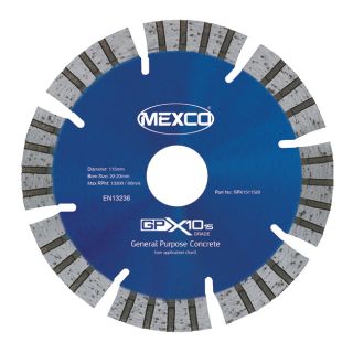 Mexco 115mm GPX15 Diamond Blade