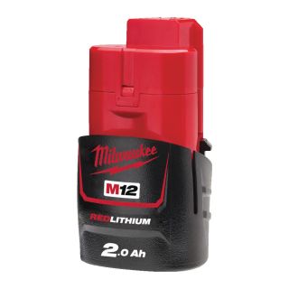 Milwaukee M12 HIGH OUTPUT 2 Ah battery