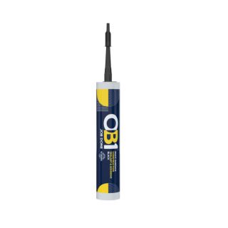 Black OB1 Multi-Surface Construction Sealant & Adhesive