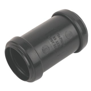 32mm black push fit coupler