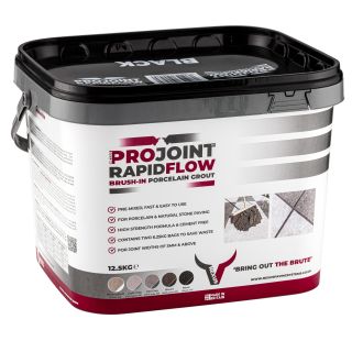 Nexus ProJoint Rapid Flow Mid Grey Brush In Resin Jointing Compound