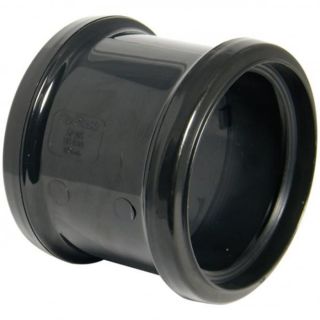 Black Soil Slip Coupler 110mm